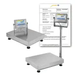 PCE Instruments PCE-EP 30P2-ICA Robust Platform Scale incl. ISO Calibration Certificate