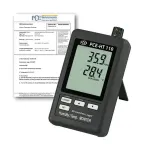 PCE Instruments PCE-HT110-ICA Climate Meter 2-Channel Data Logger incl. ISO Calibration Certificate