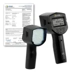 PCE Instruments PCE-LES 350-ICA Tachometer with Adjustable Flash Duration incl. ISO Calibration Certificate