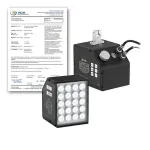 PCE Instruments PCE-LES 400-ICA Tachometer with Light Source 20 LEDs incl. ISO Calibration Certificate