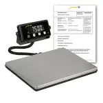 PCE Instruments PCE-PB 75N-ICA Benchtop Scale with External Display incl. ISO Calibration Certificate