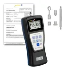 PCE Instruments PCE-PFG 100-ICA Force Gauge, 0 to 100 N incl. ISO Calibration Certificate