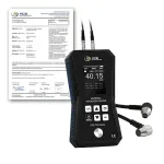 PCE Instruments PCE-TG 150A-ICA Wall Thickness Meter with Data Memory incl. ISO Calibration Certificate