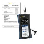 PCE Instruments PCE-TG 300-NO7-ICA Condition Monitoring Device with Pulse-Echo or Echo-Echo Mode incl. ISO Calibration Certificate