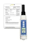 PCE Instruments PCE-THB 38-ICA Multi-Function Manometer incl. ISO Calibration Certificate