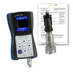 PCE Instruments PCE-VM 20-ICA Vibration Analyzer, Accuracy of Vibration +/- 5% incl. ISO Calibration Certificate