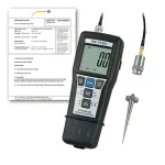 PCE Instruments PCE-VT 204-ICA Multifunction Vibration Analyzer incl. ISO Calibration Certificate