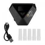 PCE Instruments PCE-ALC 20 Alcohol meter / Breathalyzer / Quick results / Numerical values, traffic light display / Automatic switch-off / Measured value storage with date and time / Handy