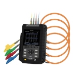PCE Instruments PCE-PA 8500-ICA Clamp Meter with Data Logger incl. ISO Calibration Certificate