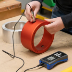 PCE Instruments PCE-CT 80HP-FN1D5 Coating Thickness Meter with V-Groove Sensor