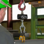 PCE Instruments PCE-CS 300LD-ICA Crane Scale with Remote Control incl. ISO Calibration Certificate