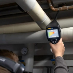 PCE Instruments PCE-LDC 15 Ultrasonic Gas Leak Detector with Long Battery Life and Touchscreen