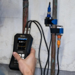 Flowmeters PCE Instruments PCE-TDS 200 SM Handheld Ultrasonic Flow Meter