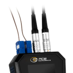 Flowmeters PCE Instruments PCE-TDS 200+ L Handheld Ultrasonic Flow Meter with Measuring Range of +/-32 m/s