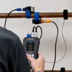 PCE Instruments PCE-TDS 200+ SM Portable Ultrasonic Flow Meter with Two Sensor