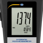 PCE Instruments PCE-P01-ICA Differential Manometer for Measuring Range incl. ISO Calibration Certificate