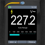 Voltmeters PCE Instruments PCE-CTI 10 Voltmeter with Bluetooth 4.0 Interface