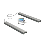 PCE Instruments PCE-SW 3000N Portable Adjustable Industrial Pallet Scale with 3000 kg