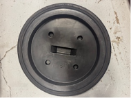 Petersen 140-018-1B 18 Dia Mechanical Pipe Protector Night Cap, Bell End, Ductile Iron & C-900 Pipe