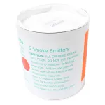 Petersen 938-9500-0180X1 Smoke Emitter, 4 Minutes, Red, 2500 Cu Ft, Std Smoke Pack of 5 pcs