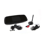 Rear View Safety RVS-091407 Wireless Backup Camera System with Mirror Monitor