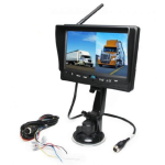Rear View Safety RVS-2CAM 7" CW Monitor, Backup Camera, Suction Cup