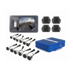 Rear View Safety RVS-360V2-03 inView HD 360 Camera System without DVR with 10" Monitor