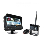 Rear View Safety RVS-4CAM Wireless Backup Camera System 7" QV Monitor w/DVR, Backup Camera, RVS-Mount