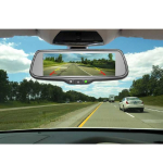 Rear View Safety RVS-718-7ML G-Series Rear View Replacement Mirror Monitor With 7.3" Mirrorlink Display