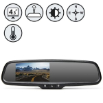 Rear View Safety RVS-718-DCT G-Series Backup Camera System With Auto Dimming, Compass And Temperature