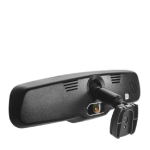 Rear View Safety RVS-718-HBB G-Series Rear View Replacement Mirror Monitor With Built-in Hidden Dash Camera