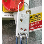 Reece Safety MLH10 Thin-Shackle Stainless Steel Lockout Hasp