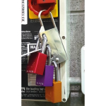 Reece Safety MLH1 Stainless Steel Lockout Hasp with 8mm Dia Holes