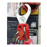 Reece Safety MLH6 Lockout Hasp Steel Red Coated, Scissor Action 1-1/2" Dia Jaws