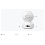 Reolink E1 Zoom 1-Pack (White, with Smart Detection) 5MP Smart PTZ WiFi Indoor Camera