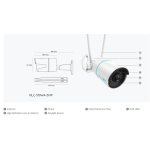 Reolink RLC-510WA 1-Pack 5MP WiFi Security Camera with Smart Detection