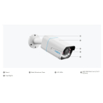 Reolink RLC-811A 1-Pack (White) 8MP, 4K Smart PoE Camera with Spotlight & Color Night Vision