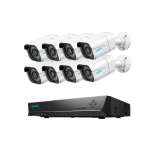 Reolink RLK16-800B8 1 Pack Security Camera System, Smart 24/7 Surveillance in 4K Ultra HD