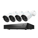 Reolink RLK8-510B4-A (White) 5MP Security Camera Kit with Person/Vehicle Detection