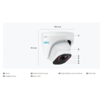 Reolink RLK8-820D4-A 1 Pack Security Kit in 4K UHD with Smart Person/Vehicle Detection