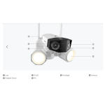 Reolink Reolink Duo Floodlight WiFi 1-Pack 4K 180Degree Panoramic WiFi Camera with Floodlights