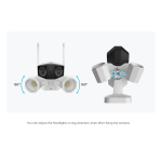 Reolink Reolink Duo Floodlight WiFi 1-Pack 4K 180Degree Panoramic WiFi Camera with Floodlights