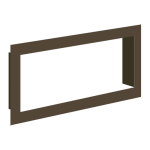 Signal-Tech 24616 RF811 Recessed Frame Mount for use on 8" x 11" LED signs