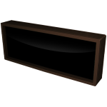 Signal-Tech 25924 PHX718G-125/120-277VAC "ATM" Outdoor Blank-out LED Backlit Sign