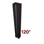 Signal-Tech 2879 P120 120" H Single Post (2-1/4" x 3") for Direct Burial