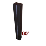 Signal-Tech 2887 P60 60" H Single Post (2-1/4" x 3") for Direct Burial
