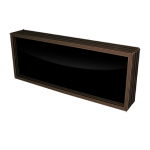 Signal-Tech 33919 TCL718G-180/12-24VDC "OPEN" Outdoor Blank-out LED Direct-view Sign