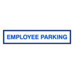 Signal-Tech 39004 PHXF734W-D376/120-277VAC "EMPLOYEE PARKING" Outdoor LED Backlit Sign