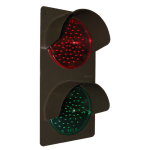 Signal-Tech 42785 TCILV-CB-RGH/12-24VDC TCILV Vertical Replacement Kit, LED Circuit Board w/ Hood, Red/Green