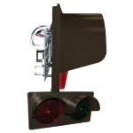 Signal-Tech 42786 TCILH-CB-RGH/12-24VDC TCILH Horizontal Replacement Kit, LED Circuit Board w/ Hood, Red/Green